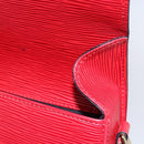 LOUIS VUITTON Epi Saint Cloud GM Shoulder Bag Red M52197 LV Auth 149995A-21