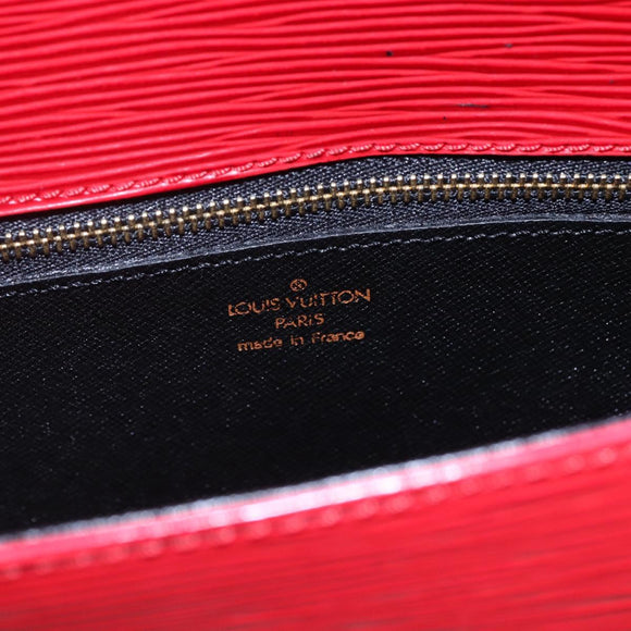 LOUIS VUITTON Epi Saint Cloud GM Shoulder Bag Red M52197 LV Auth 149995A
