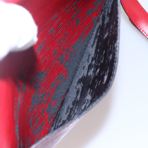 LOUIS VUITTON Epi Saint Cloud GM Shoulder Bag Red M52197 LV Auth 149995A