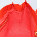 LOUIS VUITTON Vernis Bluebird Wilshire PM Bag Orenge Sunset M93644 Auth 149996-19