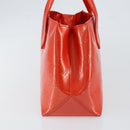 LOUIS VUITTON Vernis Bluebird Wilshire PM Bag Orenge Sunset M93644 Auth 149996-3