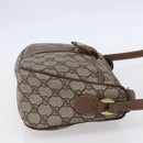GUCCI GG Supreme Web Sherry Line Bag PVC Beige Gold 001 123 6177 Auth 150000-4
