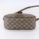 GUCCI GG Supreme Web Sherry Line Bag PVC Beige Gold 001 123 6177 Auth 150000-5
