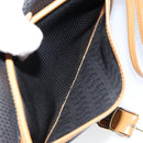 SAINT LAURENT Shoulder Bag PVC Leather Black Gold Auth 150003-21