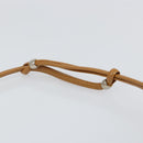 SAINT LAURENT Shoulder Bag PVC Leather Black Gold Auth 150003-8