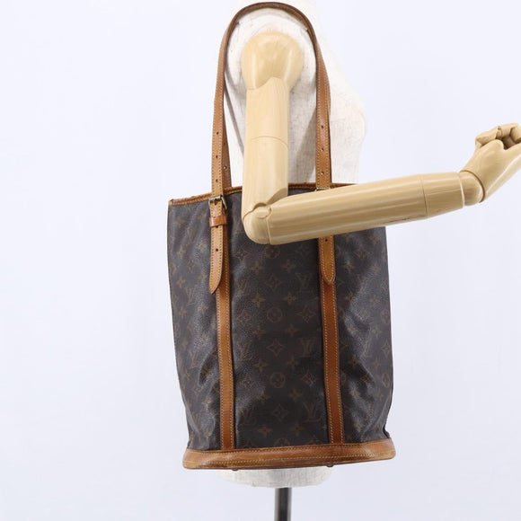 LOUIS VUITTON Monogram Bucket GM Shoulder Bag M42236 LV Auth 150005