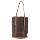 LOUIS VUITTON Monogram Bucket GM Shoulder Bag M42236 LV Auth 150005-13