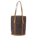 LOUIS VUITTON Monogram Bucket GM Shoulder Bag M42236 LV Auth 150005-2