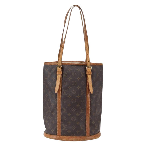 LOUIS VUITTON Monogram Bucket GM Shoulder Bag M42236 LV Auth 150005