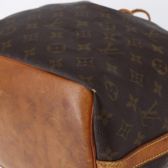 LOUIS VUITTON Monogram Petit Noe Shoulder Bag M42226 LV Auth 150006