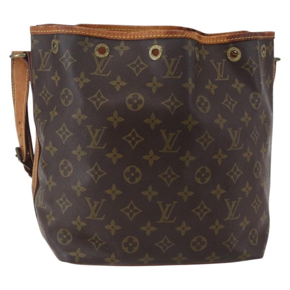 LOUIS VUITTON Monogram Petit Noe Shoulder Bag M42226 LV Auth 150007