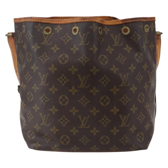 LOUIS VUITTON Monogram Petit Noe Shoulder Bag M42226 LV Auth 150007