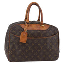 LOUIS VUITTON Monogram Deauville Hand Bag M47270 LV Auth 150008-1