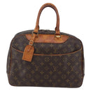 LOUIS VUITTON Monogram Deauville Hand Bag M47270 LV Auth 150008-13