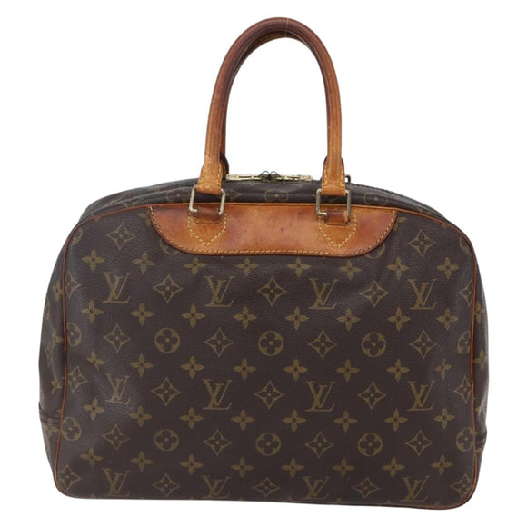 LOUIS VUITTON Monogram Deauville Hand Bag M47270 LV Auth 150008