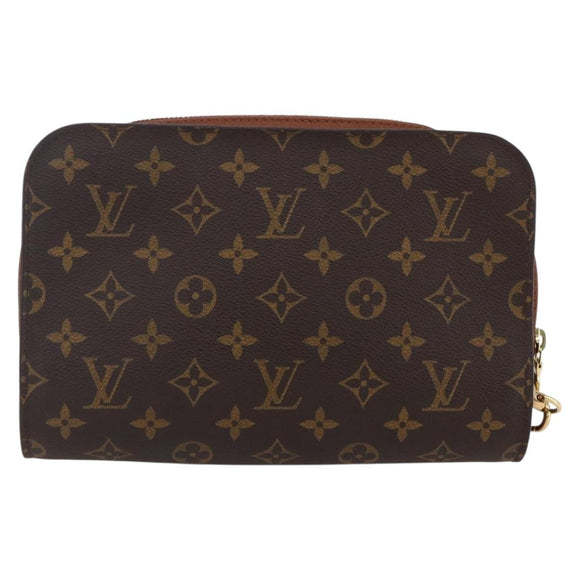 LOUIS VUITTON Monogram Orsay Clutch Bag M51790 LV Auth 150009