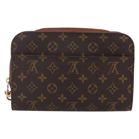 LOUIS VUITTON Monogram Orsay Clutch Bag M51790 LV Auth 150009