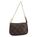 LOUIS VUITTON Monogram Mini Pochette Accessoires Pouch M58009 LV Auth 150016-1