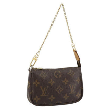 LOUIS VUITTON Monogram Mini Pochette Accessoires Pouch M58009 LV Auth 150016