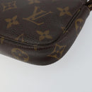 LOUIS VUITTON Monogram Mini Pochette Accessoires Pouch M58009 LV Auth 150016-14