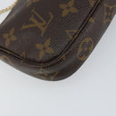 LOUIS VUITTON Monogram Mini Pochette Accessoires Pouch M58009 LV Auth 150016-17
