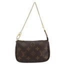 LOUIS VUITTON Monogram Mini Pochette Accessoires Pouch M58009 LV Auth 150016-13