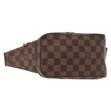 LOUIS VUITTON Damier Ebene Geronimos Shoulder Bag N51994 LV Auth 150018
