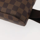 LOUIS VUITTON Damier Ebene Geronimos Shoulder Bag N51994 LV Auth 150018-13