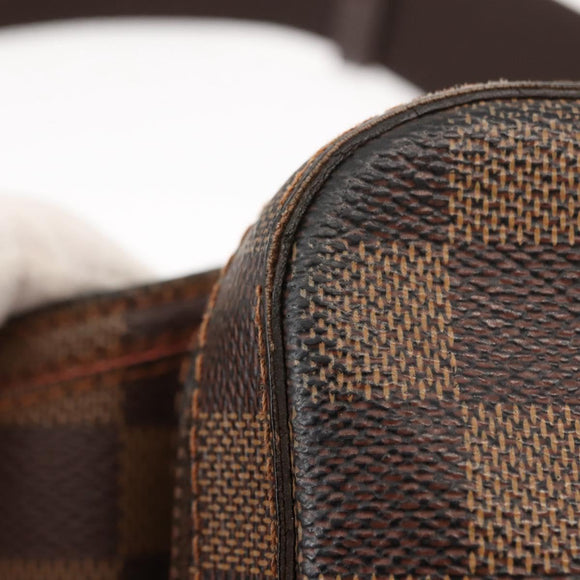 LOUIS VUITTON Damier Ebene Geronimos Shoulder Bag N51994 LV Auth 150018