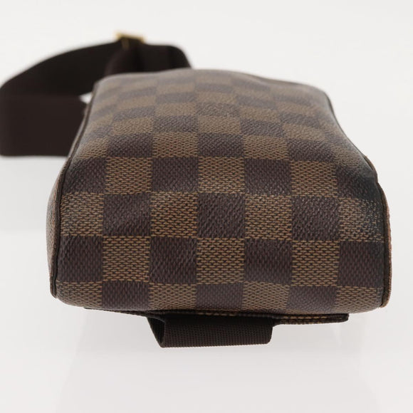 LOUIS VUITTON Damier Ebene Geronimos Shoulder Bag N51994 LV Auth 150018