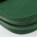 LOUIS VUITTON Epi Jeune Fille MM Shoulder Bag Green M52154 LV Auth 150019-16