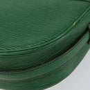 LOUIS VUITTON Epi Jeune Fille MM Shoulder Bag Green M52154 LV Auth 150019-17