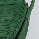 LOUIS VUITTON Epi Jeune Fille MM Shoulder Bag Green M52154 LV Auth 150019-8