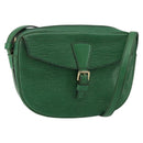 LOUIS VUITTON Epi Jeune Fille MM Shoulder Bag Green M52154 LV Auth 150019-1