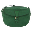 LOUIS VUITTON Epi Jeune Fille MM Shoulder Bag Green M52154 LV Auth 150019-13