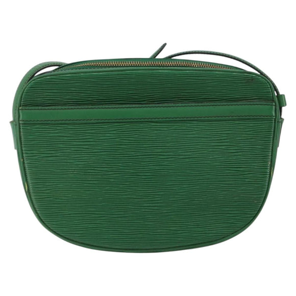 LOUIS VUITTON Epi Jeune Fille MM Shoulder Bag Green M52154 LV Auth 150019