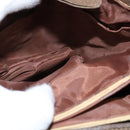 GUCCI GG Supreme Web Sherry Line Bag PVC Beige Gold 86 02 037 Auth 150020-24