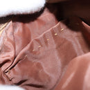 GUCCI GG Supreme Web Sherry Line Bag PVC Beige Gold 86 02 037 Auth 150020-11