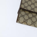 GUCCI GG Supreme Shoulder Bag PVC Beige Gold 89 02 050 Auth 150021-14