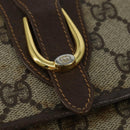 GUCCI GG Supreme Shoulder Bag PVC Beige Gold 89 02 050 Auth 150021-18