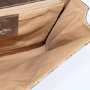 GUCCI GG Supreme Shoulder Bag PVC Beige Gold 89 02 050 Auth 150021-20