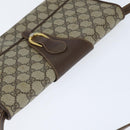 GUCCI GG Supreme Shoulder Bag PVC Beige Gold 89 02 050 Auth 150021-6