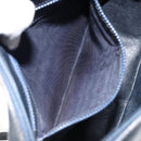 GUCCI GG Supreme Horsebit Shoulder Bag PVC Navy Gold Silver Auth 150026-20