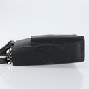 GUCCI Horsebit Hand Bag Leather 2way Black 002 1118 0463 Auth 150030-4