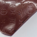 LOUIS VUITTON Monogram Vernis Reade PM Hand Bag Viole M91089 LV Auth 150037-10