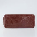 LOUIS VUITTON Monogram Vernis Reade PM Hand Bag Viole M91089 LV Auth 150037-5