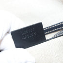 GUCCI GG Supreme Shoulder Bag PVC Navy Silver 223666 Auth 150039-12