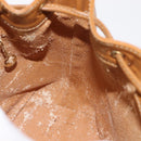 GUCCI GG Canvas Shoulder Bag Beige Gold Auth 150040-19