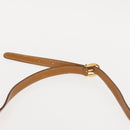 GUCCI GG Canvas Shoulder Bag Beige Gold Auth 150040-8