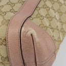 GUCCI GG Canvas Miss GG Tote Bag Beige Gold 342591 Auth 150041-16
